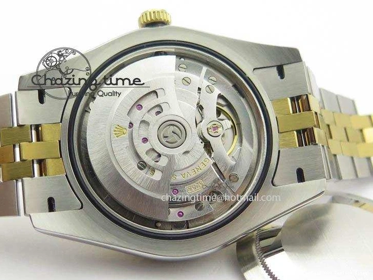 AAA Replica Watches SS A DateJust Version Edition II BP 3606 Bracelet Colorful 41mm Dial YG Jubilee Best Maker On Gray New Roman 0105